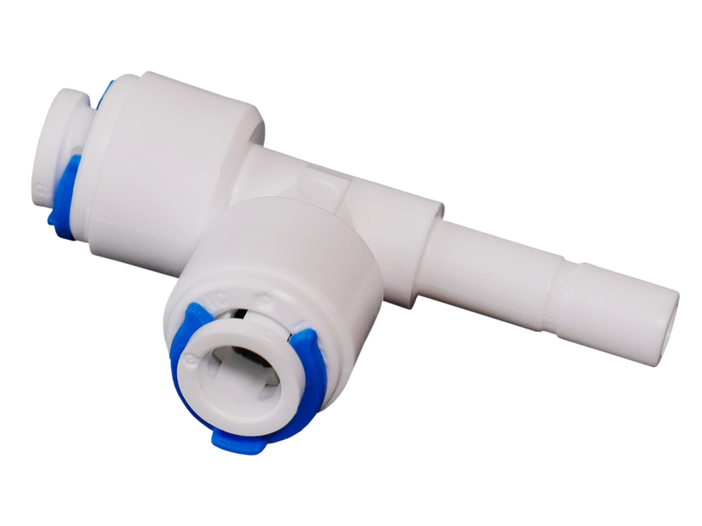AQUA MEDIC U800.65-8 Raccorde en T 1/4 avec tige 6 mm pour osmoseur Platinum Line Plus 24V