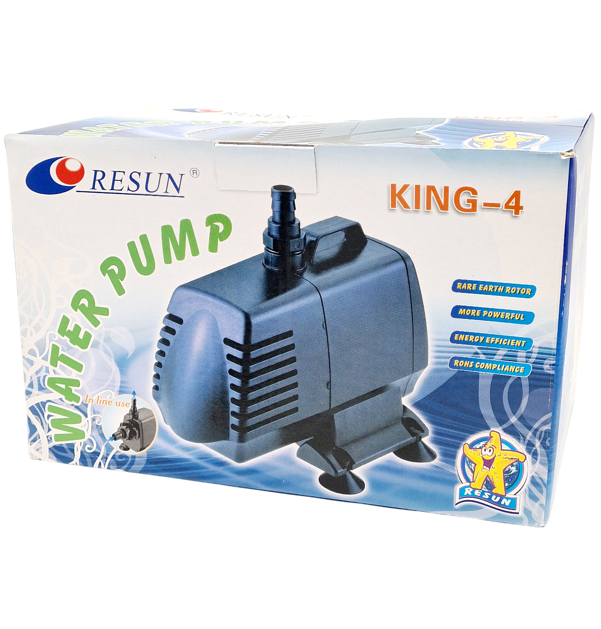 RESUN King 4 pompe submersible universelle avec débit de 4800 L/h
