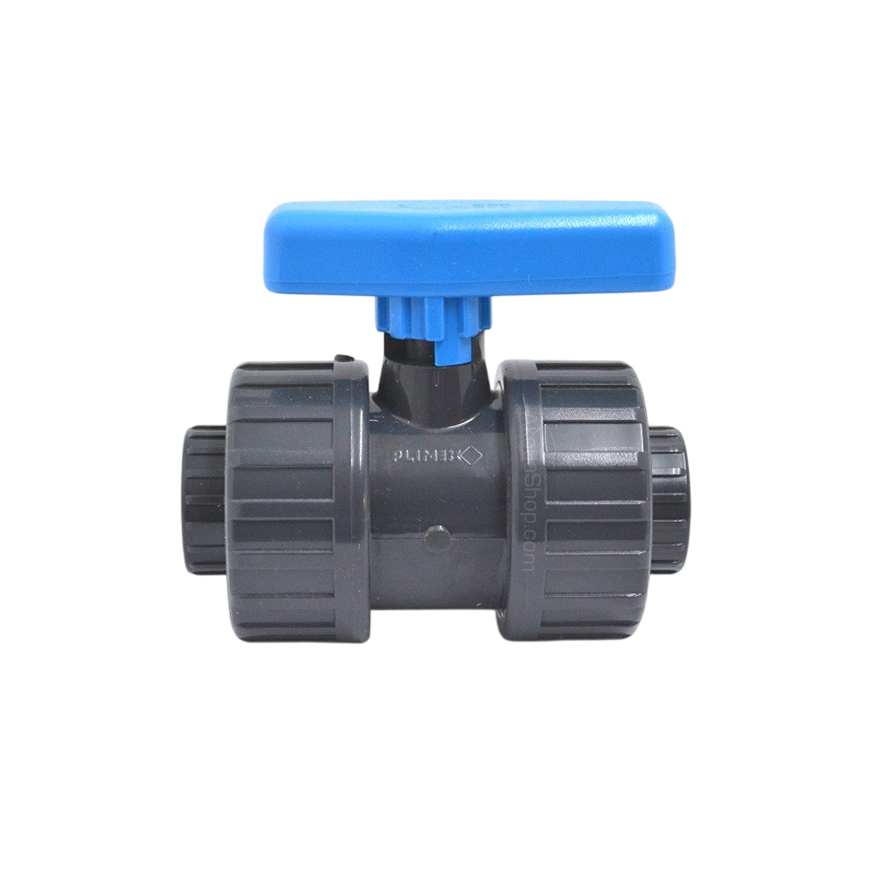 Vanne PVC pression PLIMEX pour tuyau PVC diamètre 25 mm