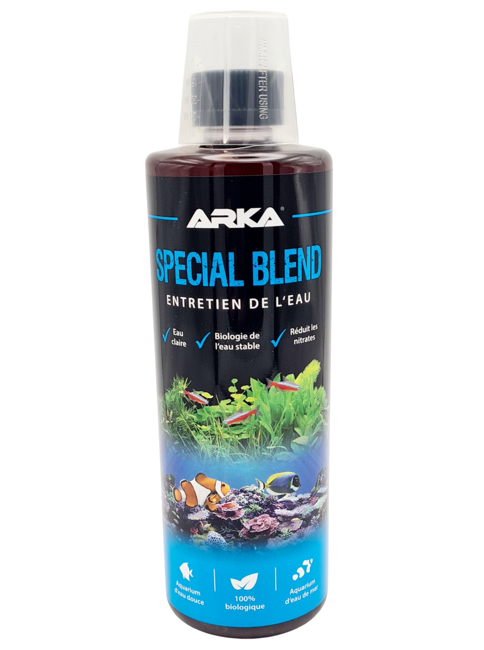 MICROBE-LIFT Special Blend 473 ml bactéries pour stabiliser le cycle biologique en aquarium d\'eau douce et marin