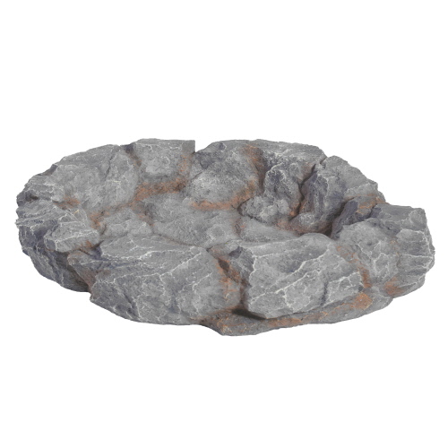 HOBBY Trinkschale Grey Stone 2 abreuvoir baignoire 30 x 26 x 9 cm pour reptiles
