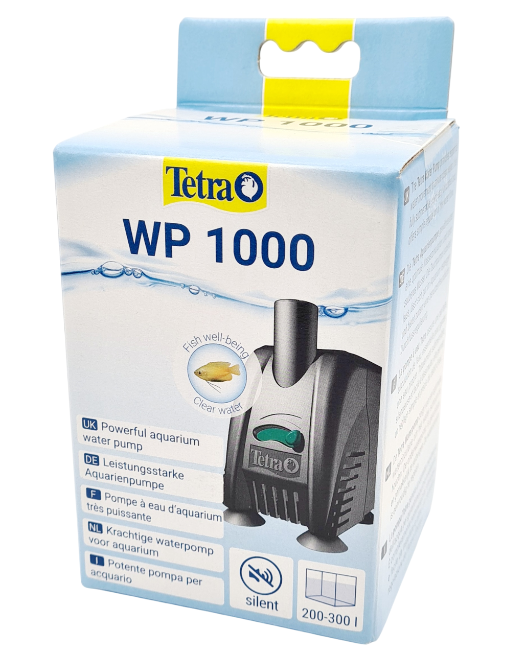 TETRA WP 1000 pompe à eau 1000 L/h avec débit d\'eau réglable pour aquarium entre 200 et 300L