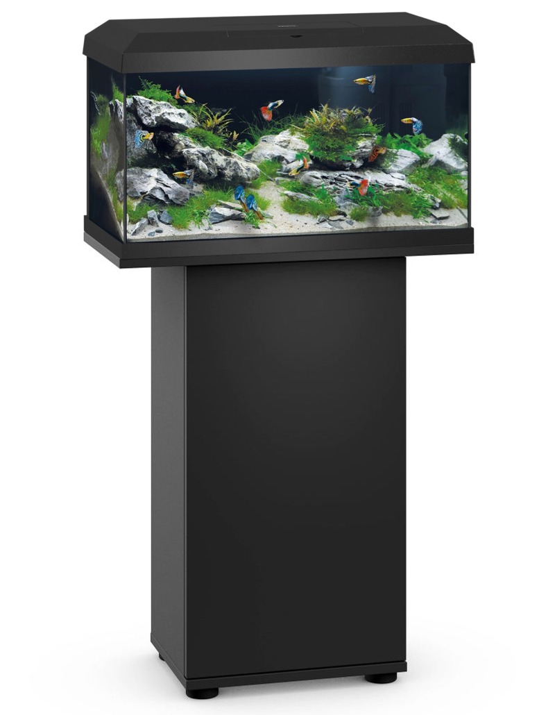 Meuble d'Aquarium Elegance, Noir, 36