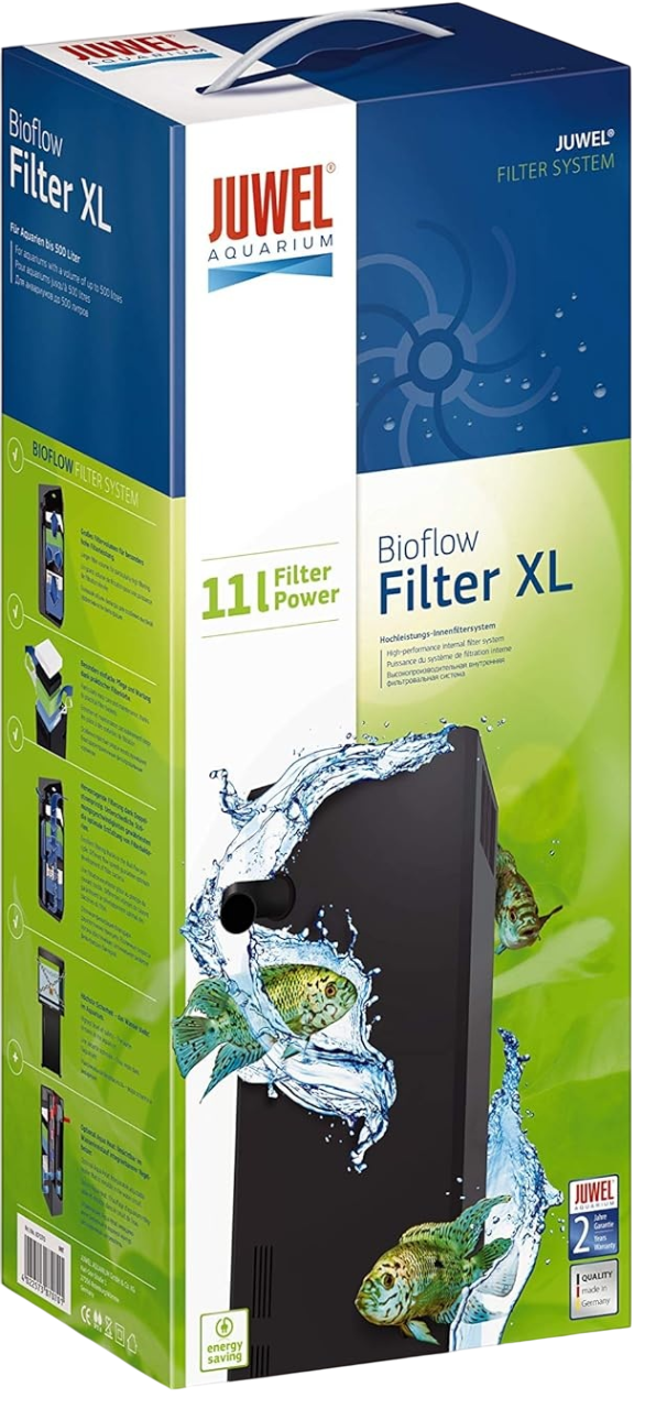 JUWEL BioFlow XL filtre biologique à décantation de 11L pour aquarium jusqu\'à 500L. Livré complet.