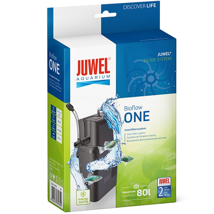 JUWEL BioFlow One petit filtre interne 300 L/h pour aquarium jusqu\'à 80 L