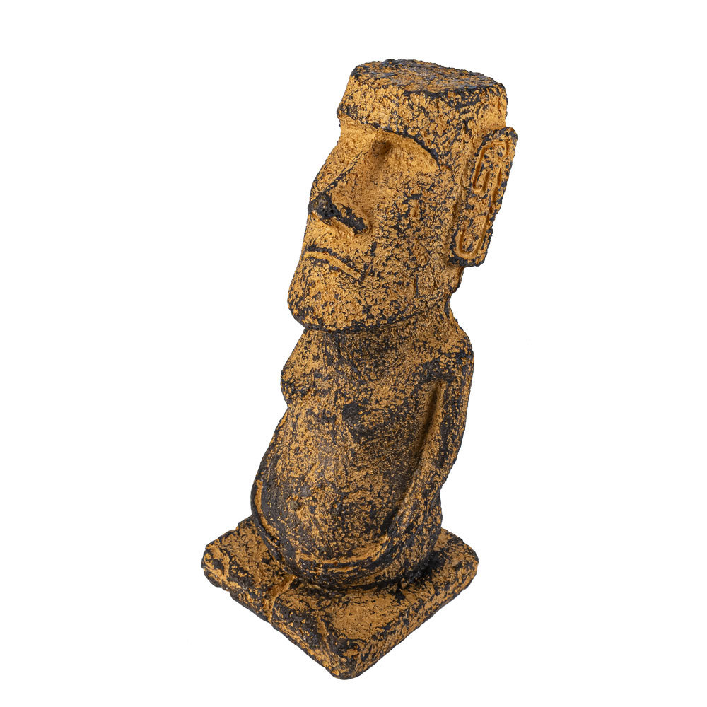 REPTILES PLANET Moai Primitive 8,5 x 8,5 x 20,5 cm décoration artificielle pour terrarium