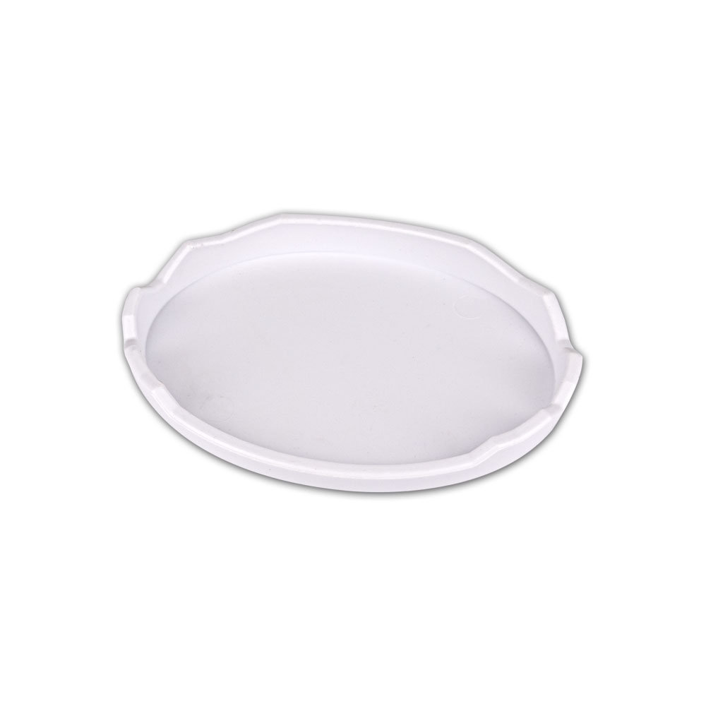 REPTILES PLANET Plastic Dish Round White M 8,1 x 6 x 1,1 cm abreuvoir terrarium