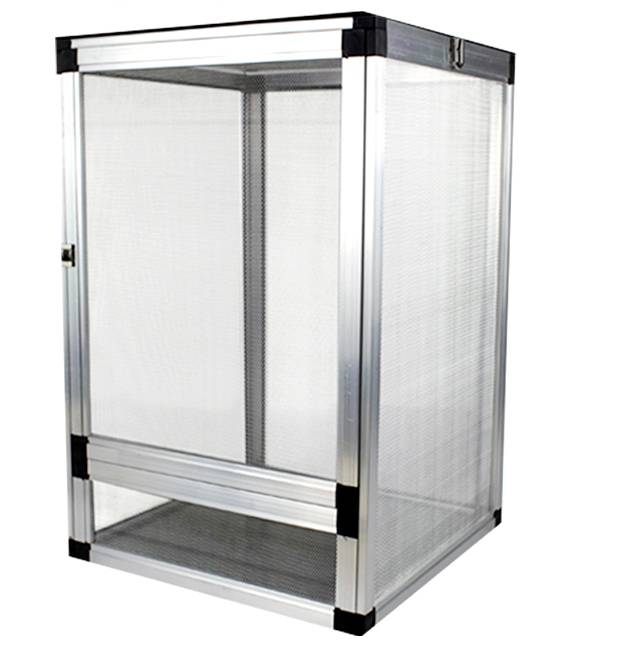 REPTILES PLANET Terrarium Aluminium Lizard S terrarium 32 x 32 x 46 cm