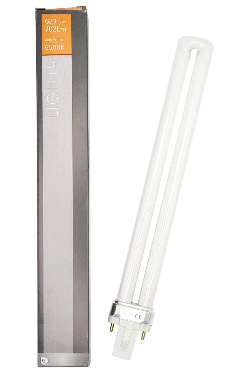APC LIGHT Cold White 11W 6500K G23 ampoule fluocompacte Lumière du jour pour aquarium