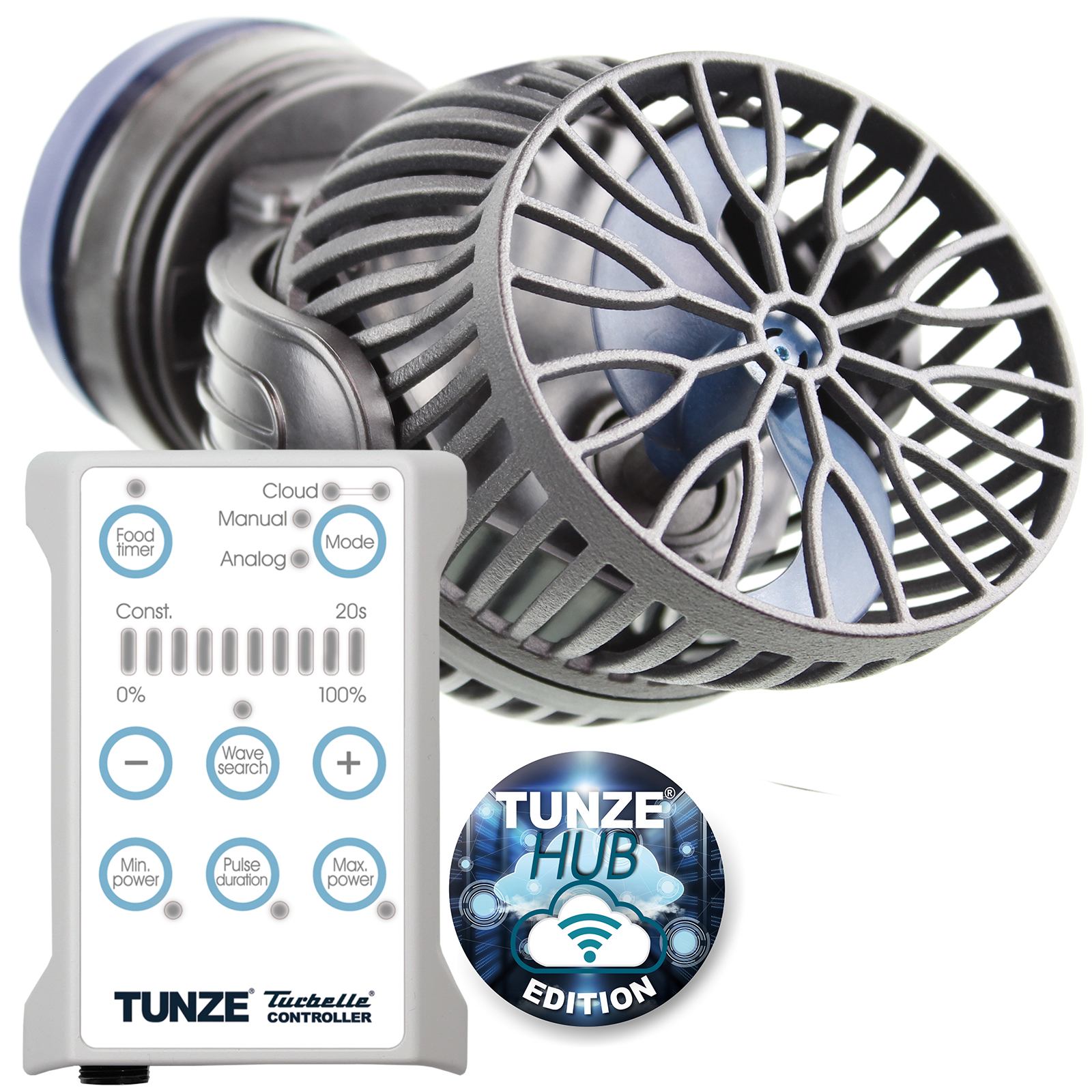 TUNZE NanoStream 6075 Hub Edition pompe de brassage 2700 à 7500 L/h avec contrôleur