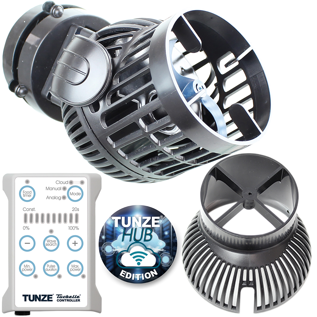 TUNZE Stream 6105 Eco Hub Edition pompe de brassage 3000 à 12000 L/h avec contrôleur