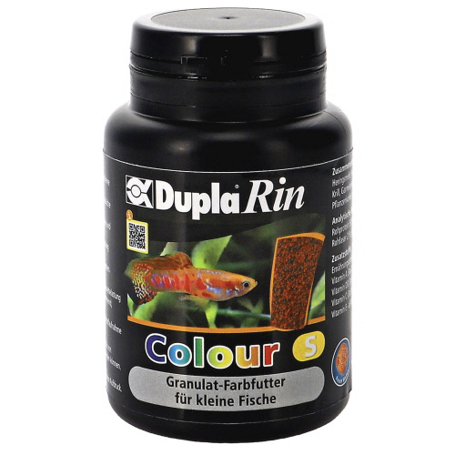 DUPLA DuplaRin Granulat Colour S 80 gr aliment granulés renforçant la couleur pour petits poissons d\'eau douce et d\'eau de mer