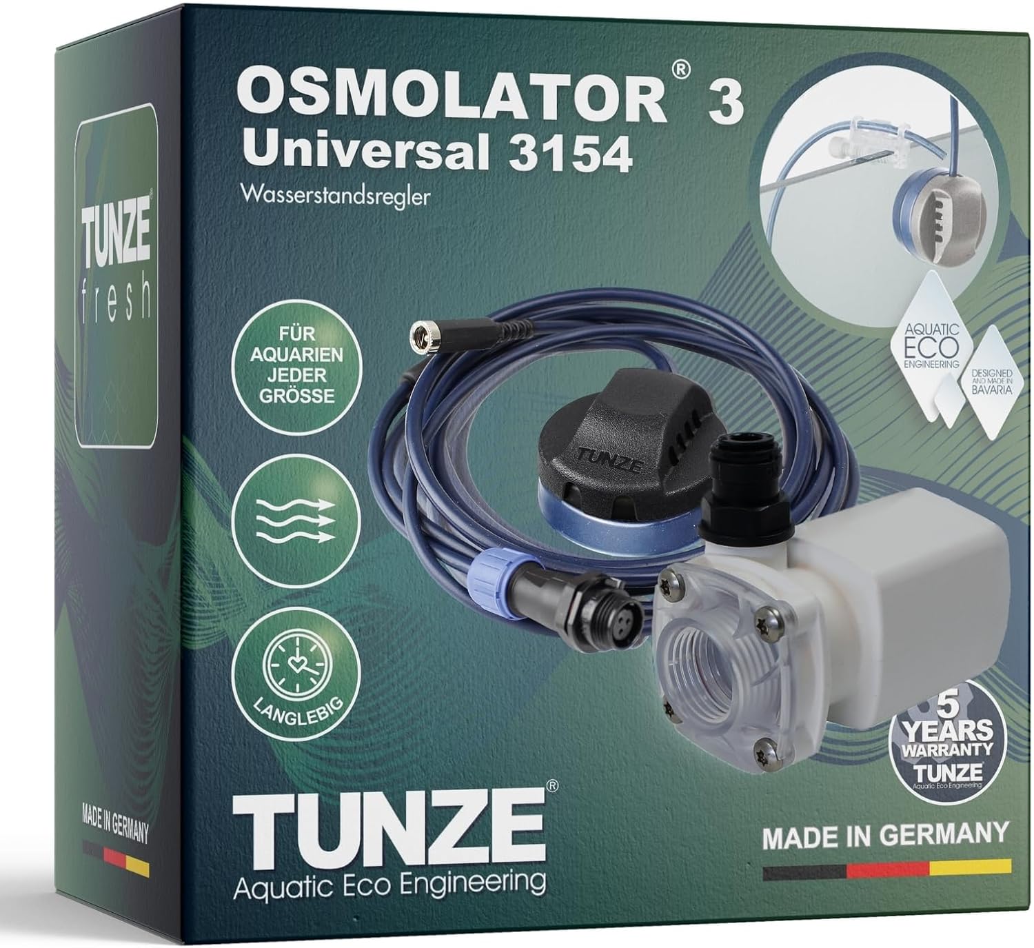 TUNZE Osmolator 3 3154.000 kit osmolateur haut de gamme pour la compensation automatique du niveau d\'eau