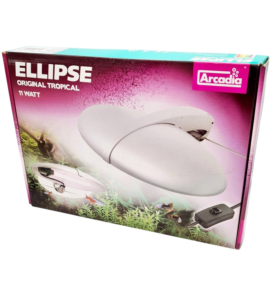 ARCADIA Ellipse Lamp Original Tropical 11W lampe pour petit aquarium d\'eau douce