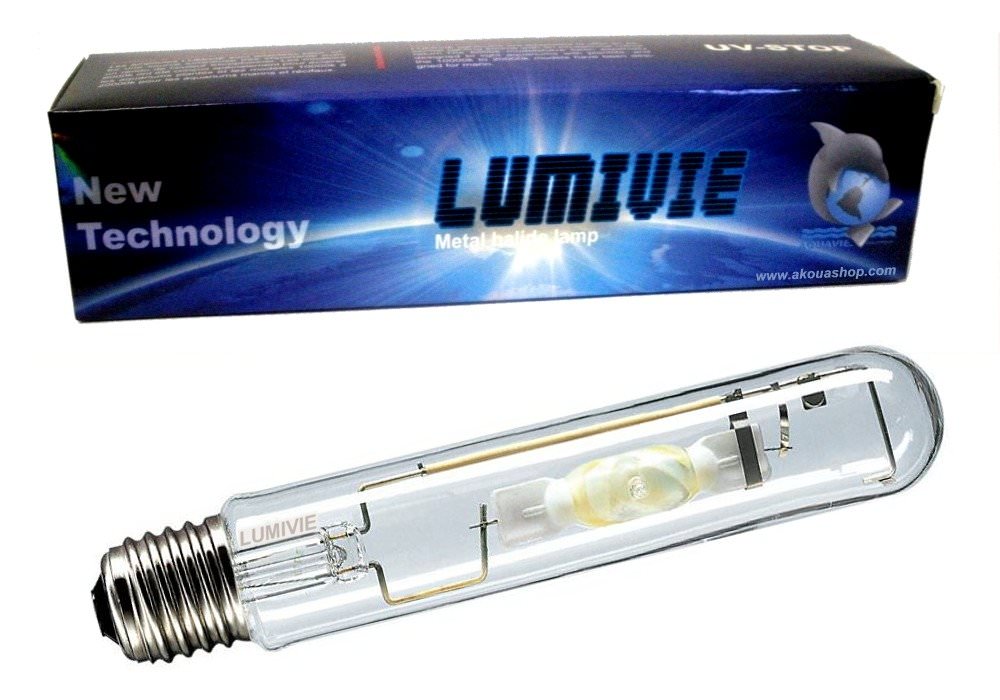 AQUAVIE Lumivie New Technology ampoule HQI 1000W 14 000°k culot E40 Uv-Stop