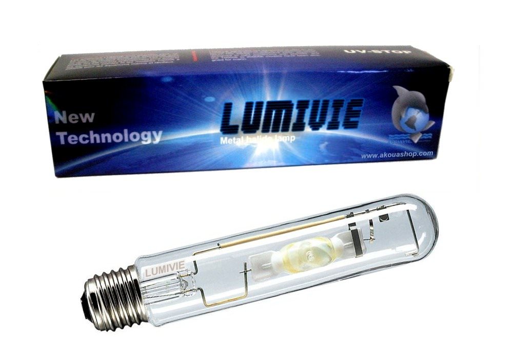 AQUAVIE Lumivie New Technology ampoule HQI 250W 14 000°k culot E40 Uv-Stop
