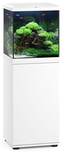 JUWEL Combinaison Vio Cube 54 Blanc nano-aquarium équipé 54L 41 x 36 x 47 cm avec éclairage LEDs et meuble