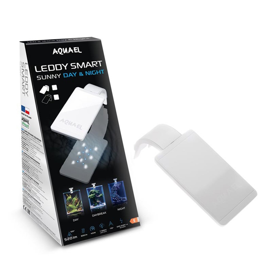 aquael-leddy-smart-day-night-sunny-4-8w-blanc-lampe-leds-lumiere-du-jour-7000-k-pour-nano-aquarium-dernier-en-stock