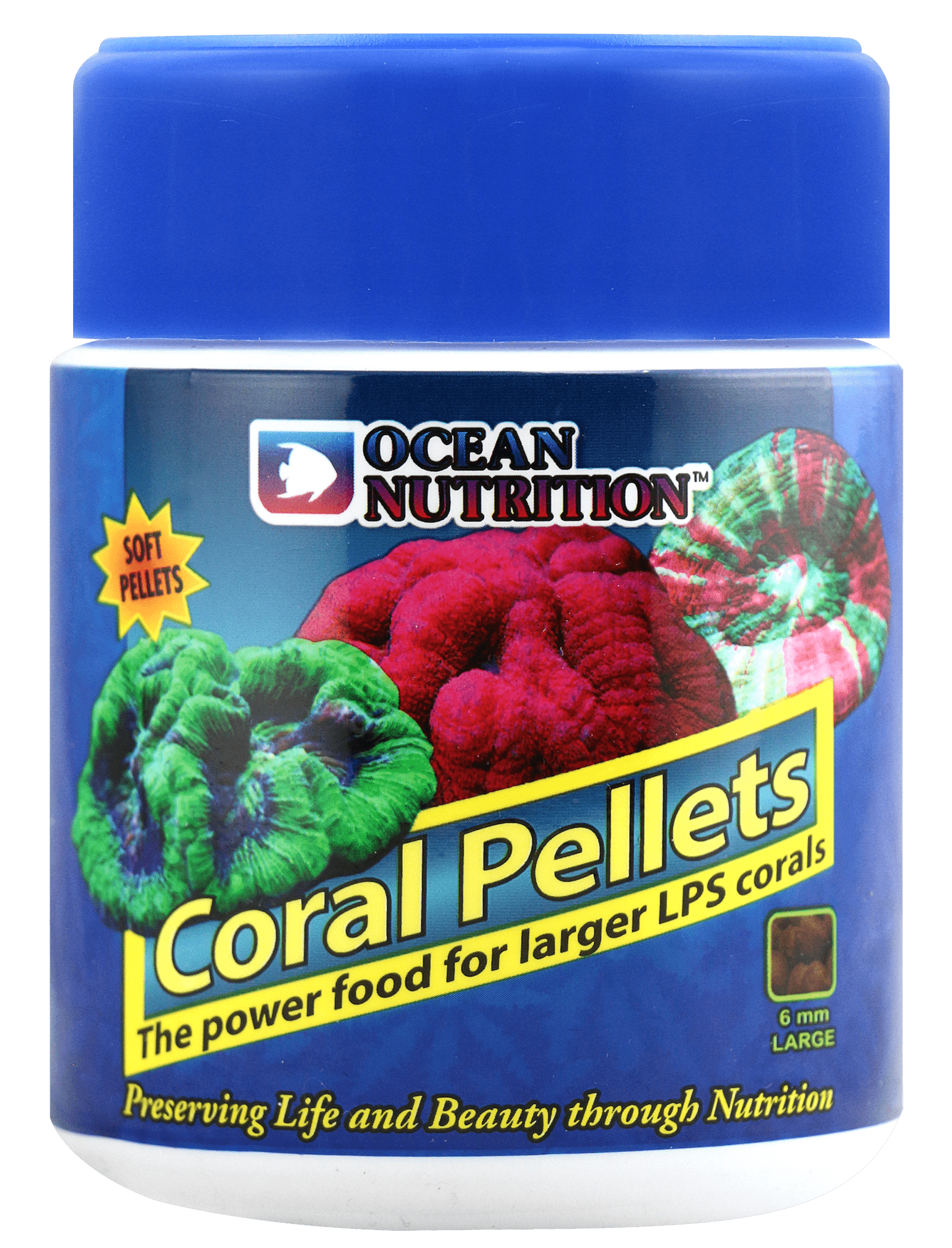 OCEAN NUTRITION Coral Pellets Large 100 gr nourriture en granulés semi-humides 6 mm pour coraux LPS et champignons
