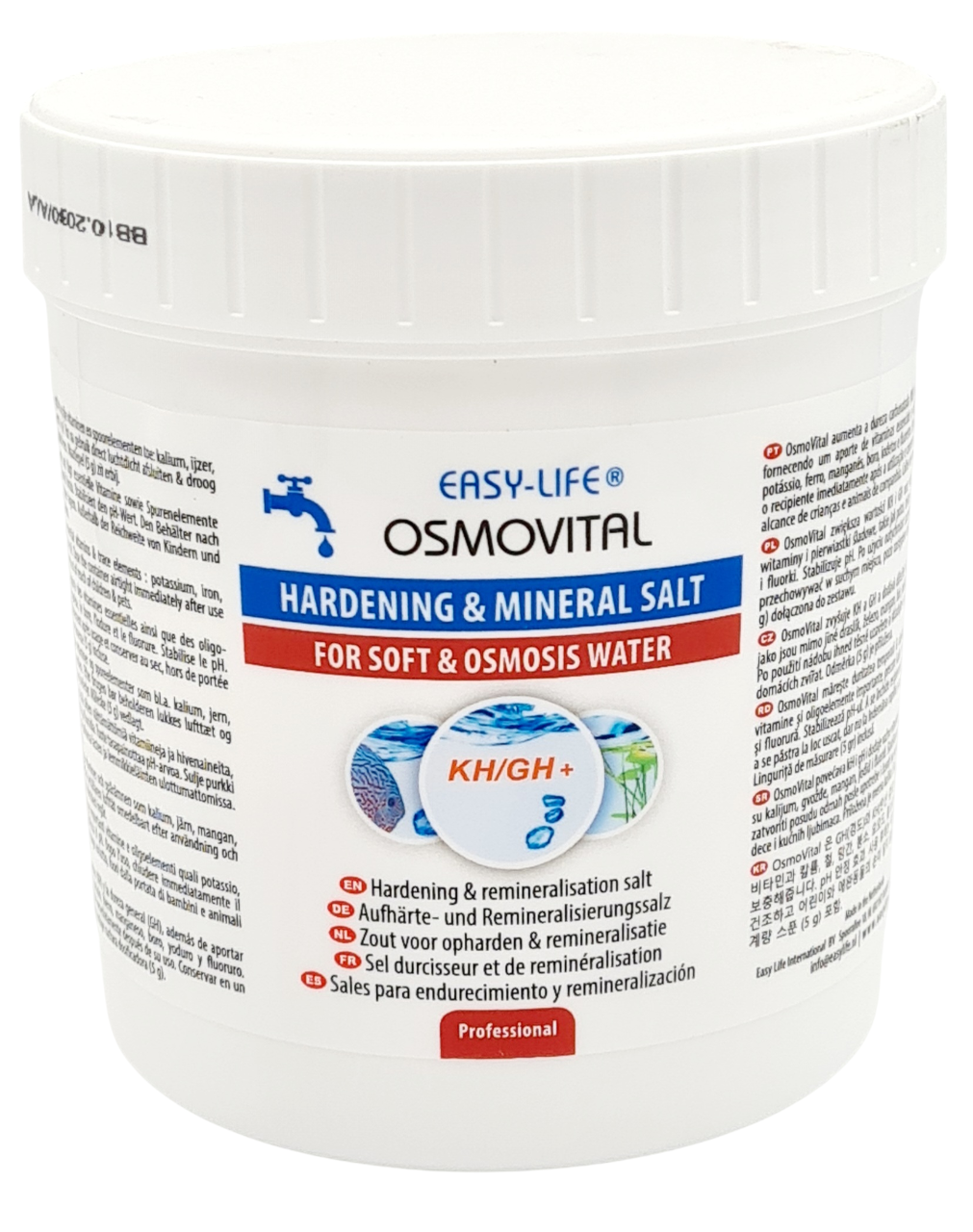 EASY-LIFE OsmoVital 500 gr sel minéralisant et durcissant pour eau douce et osmosée