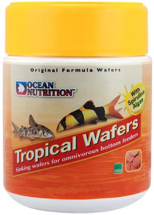 OCEAN NUTRITION Tropical Wafers 150 gr nourriture en pastilles de 13 mm pour poissons de fond omnivores