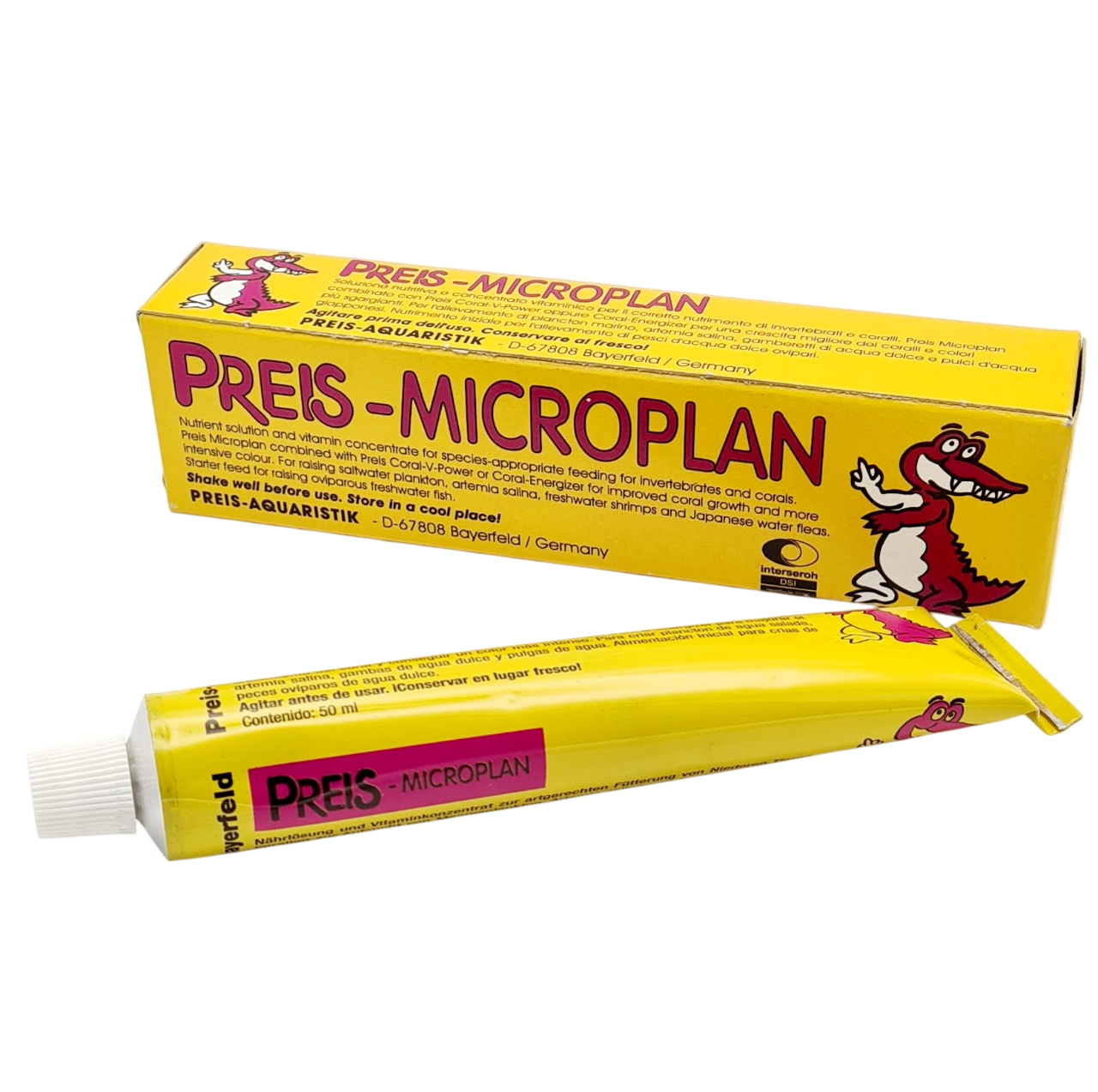 PREIS MicroPlan solution universelle pour l\'élevage d\'invertébrés et poissons