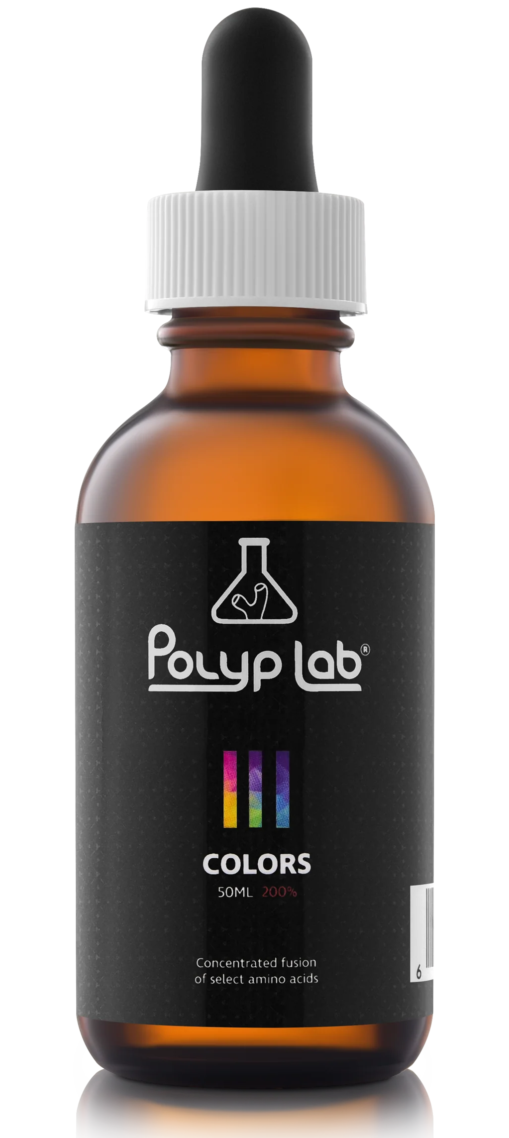POLYPLAB Colors 200% 50 ml hyper-concentré d\'acides aminés pour améliorer la coloration et la santé des coraux