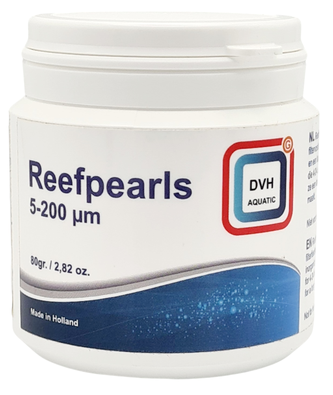 DVH ReefPearls 80 gr nourriture de 5 à 200 microns pour coraux et animaux filtreurs