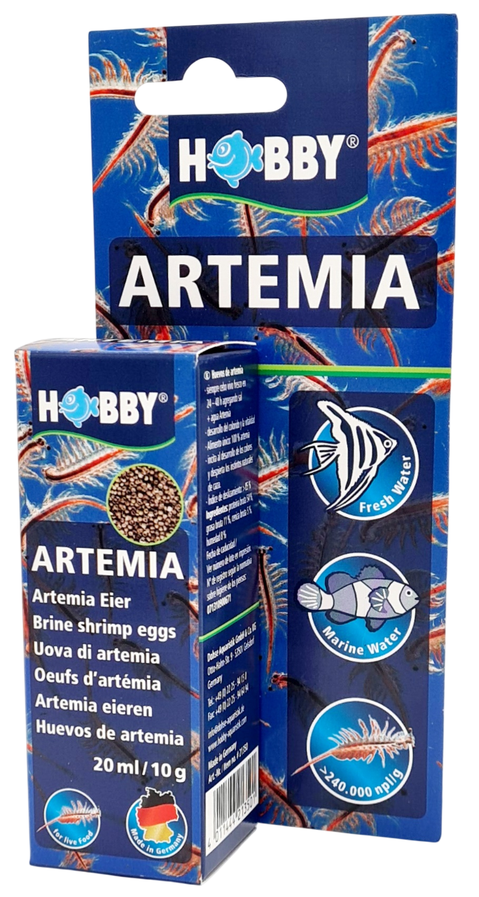 HOBBY Artemia 20 ml oeufs d\'artemias pour la  mise en route d\'un élevage