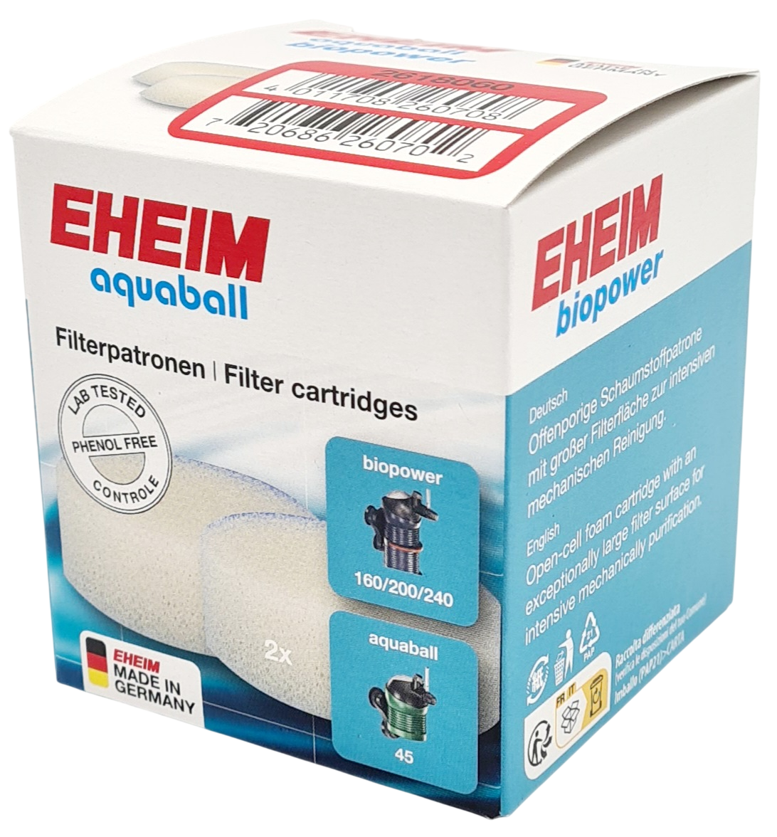 EHEIM Cartouches de ouate pour filtre AquaBall et BioPower