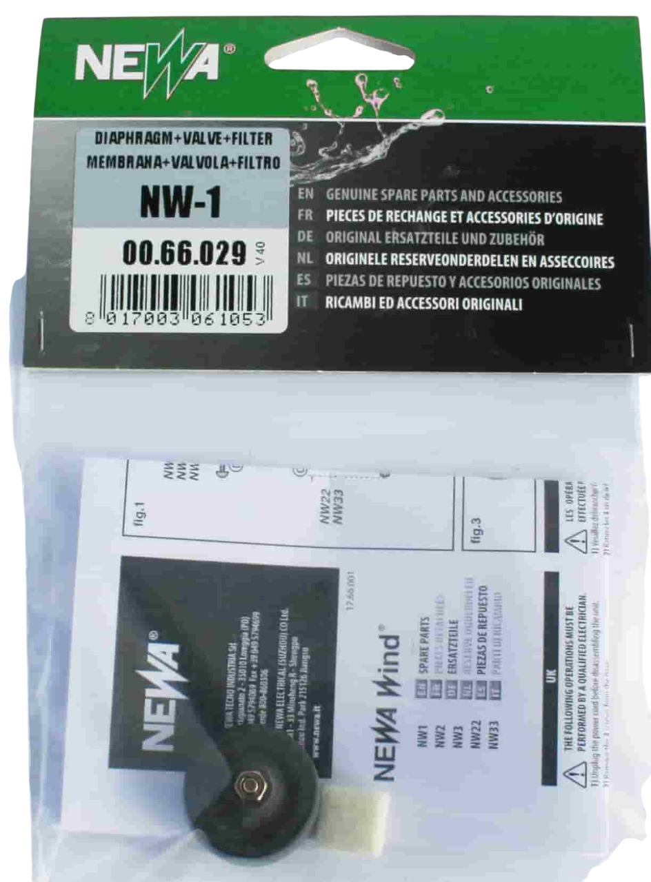NEWA Membrane de rechange pour pompe à air NW 1