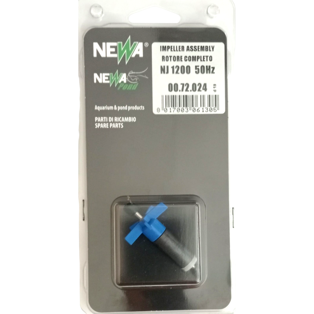 NEWA Turbine pour pompe NewJet NJ 1200 avec axe