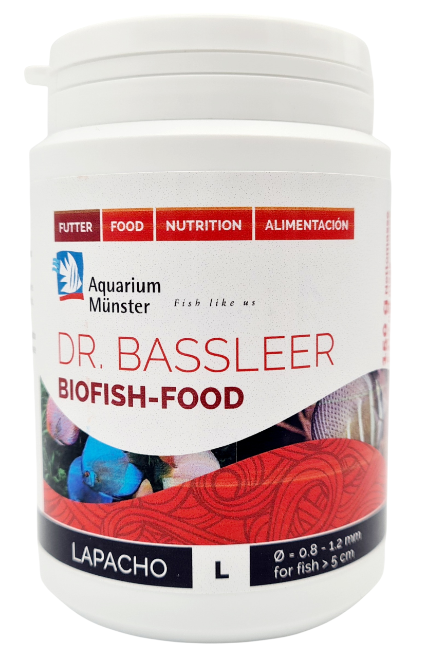 AQUARIUM MUNSTER BioFish Food Lapacho L 150 gr nourriture en granulés avec écorce de Lapacho pour poissons d\'eau douce et d\'eau de mer dès 5 cm
