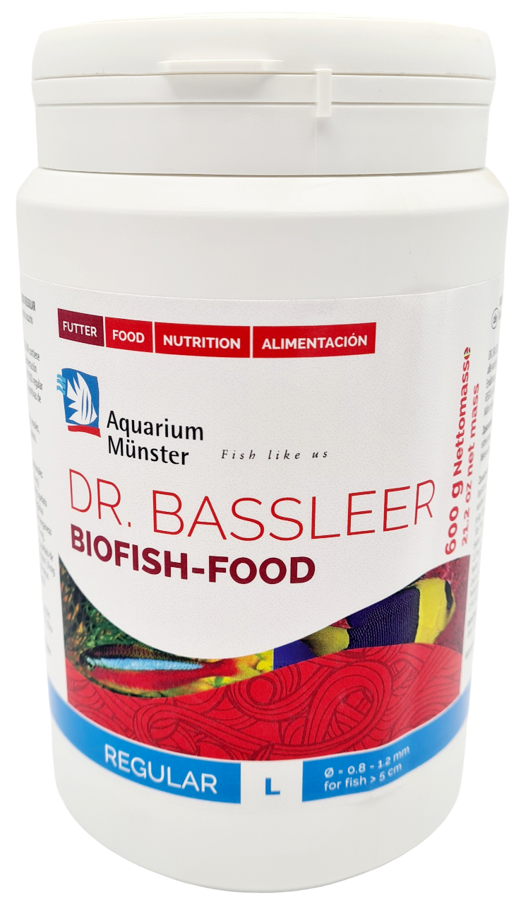 AQUARIUM MUNSTER BioFish Food Regular L 600 gr nourriture en granulés riche en nutriments pour poissons d\'eau douce et d\'eau de mer dès 5 cm