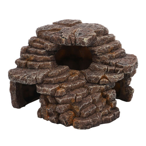 HOBBY Desert Cave 1 décoration / cachette 11,5 x 11 x 8 cm pour aquarium et terrarium