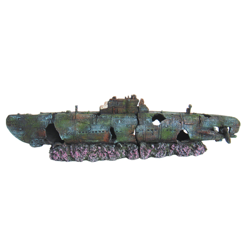 HOBBY Sous-Marin U-434 décoration 40 x 10 x 7 cm pour aquarium