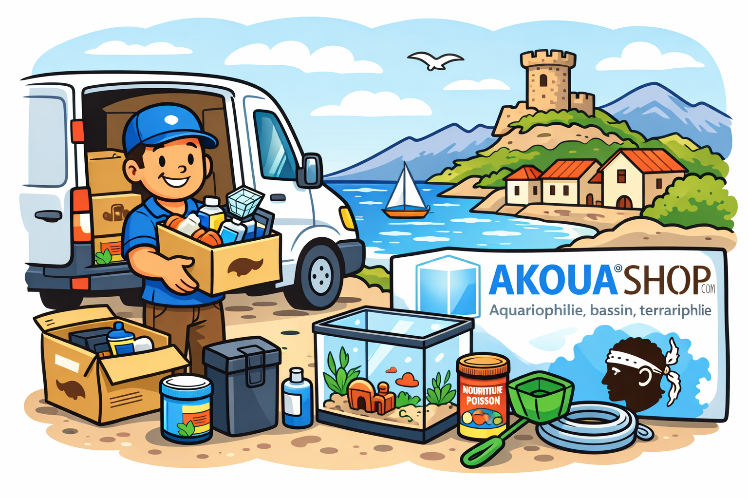 Supplément Livraison Corse - Aquarium