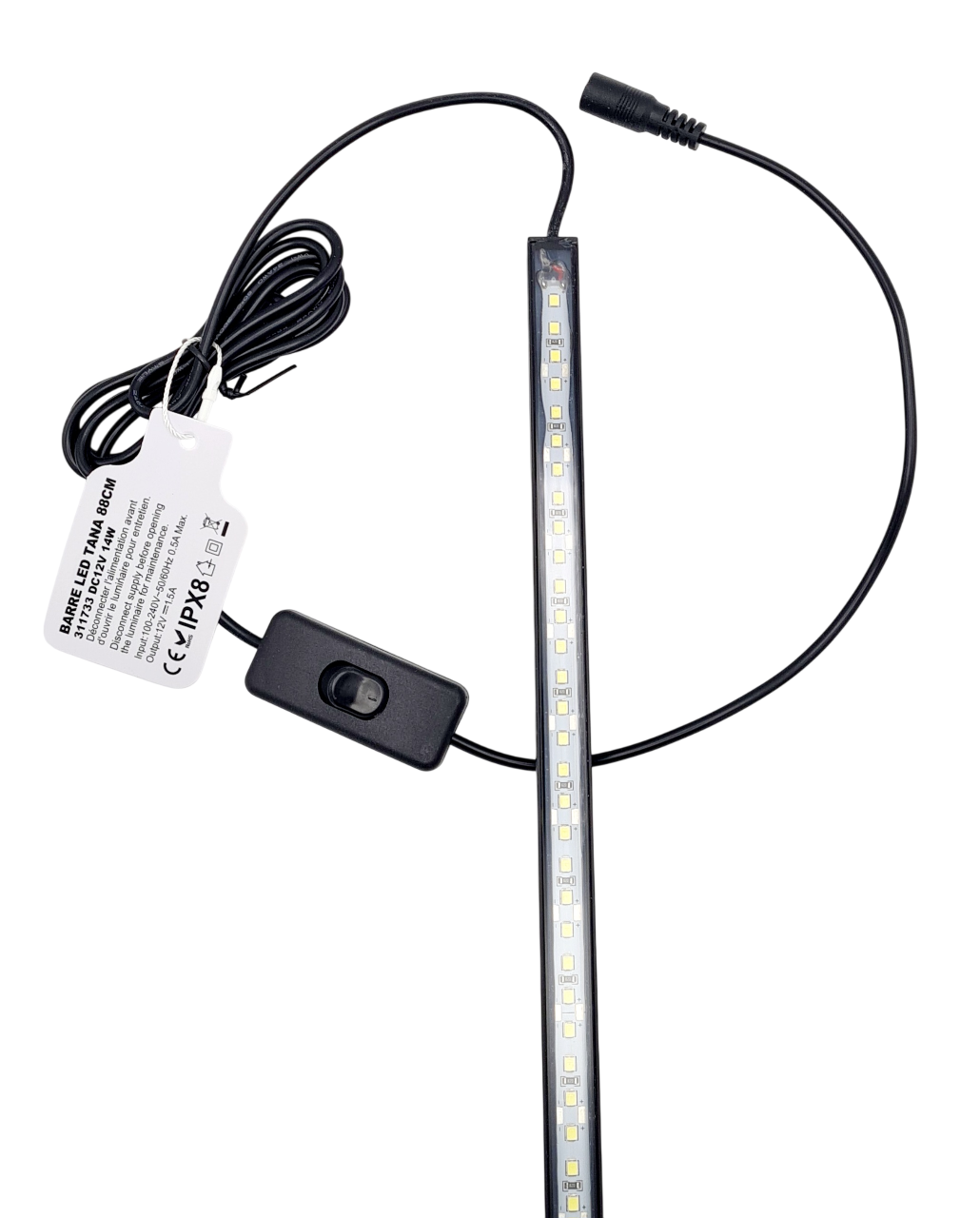ZOLUX Tana 48 LED tube d\'éclairage LEDs 10W 6500K lumière du jour pour Iseo 60 et Tana 60