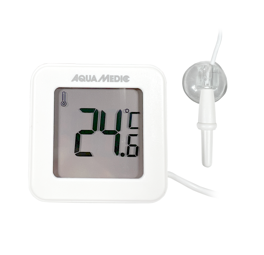 AQUA MEDIC T-meter II thermomètre d\'aquarium avec sonde externe et écran digital