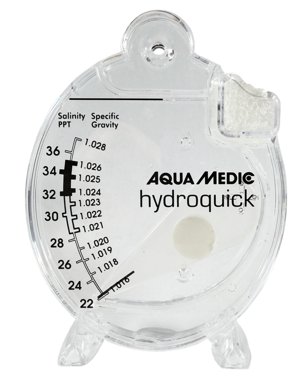 AQUA MEDIC Hydroquick densimètre pour la mesure facile de la densité de l\'eau de mer