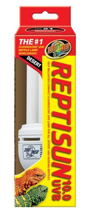 ZOOMED ReptiSun Compact 26W UVB 10.0 ampoule compacte avec culot E27 pour terrarium