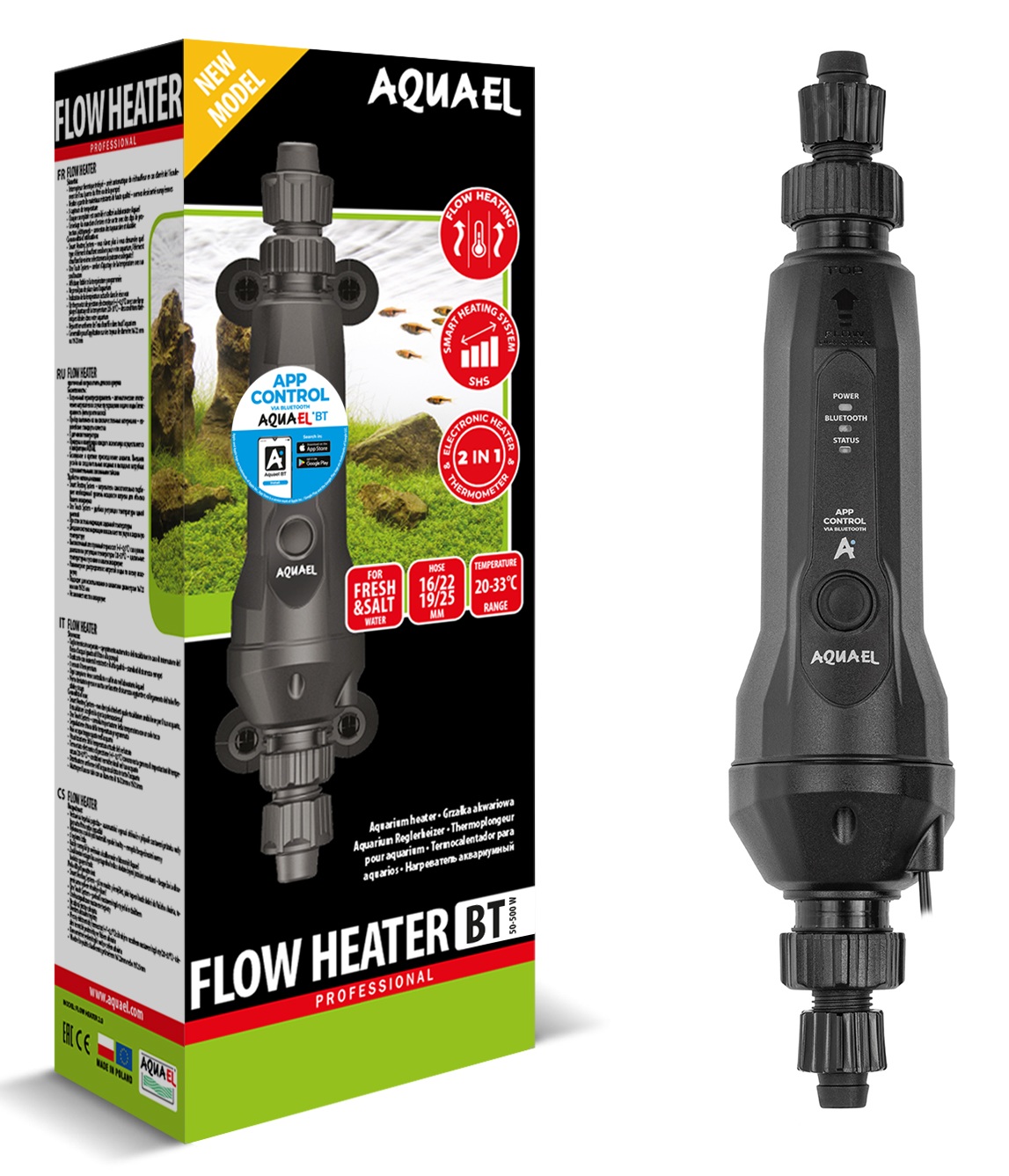AQUAEL Flow Heater BT chauffage externe pour aquarium jusqu\'à 1000 L