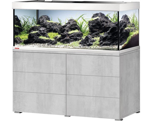 EHEIM Combinaison ProximaTEC 325 ClassicLED Urban aquarium équipé 130 x 50 x 50 cm 325 L avec meuble, éclairage LED, filtre externe et chauffage