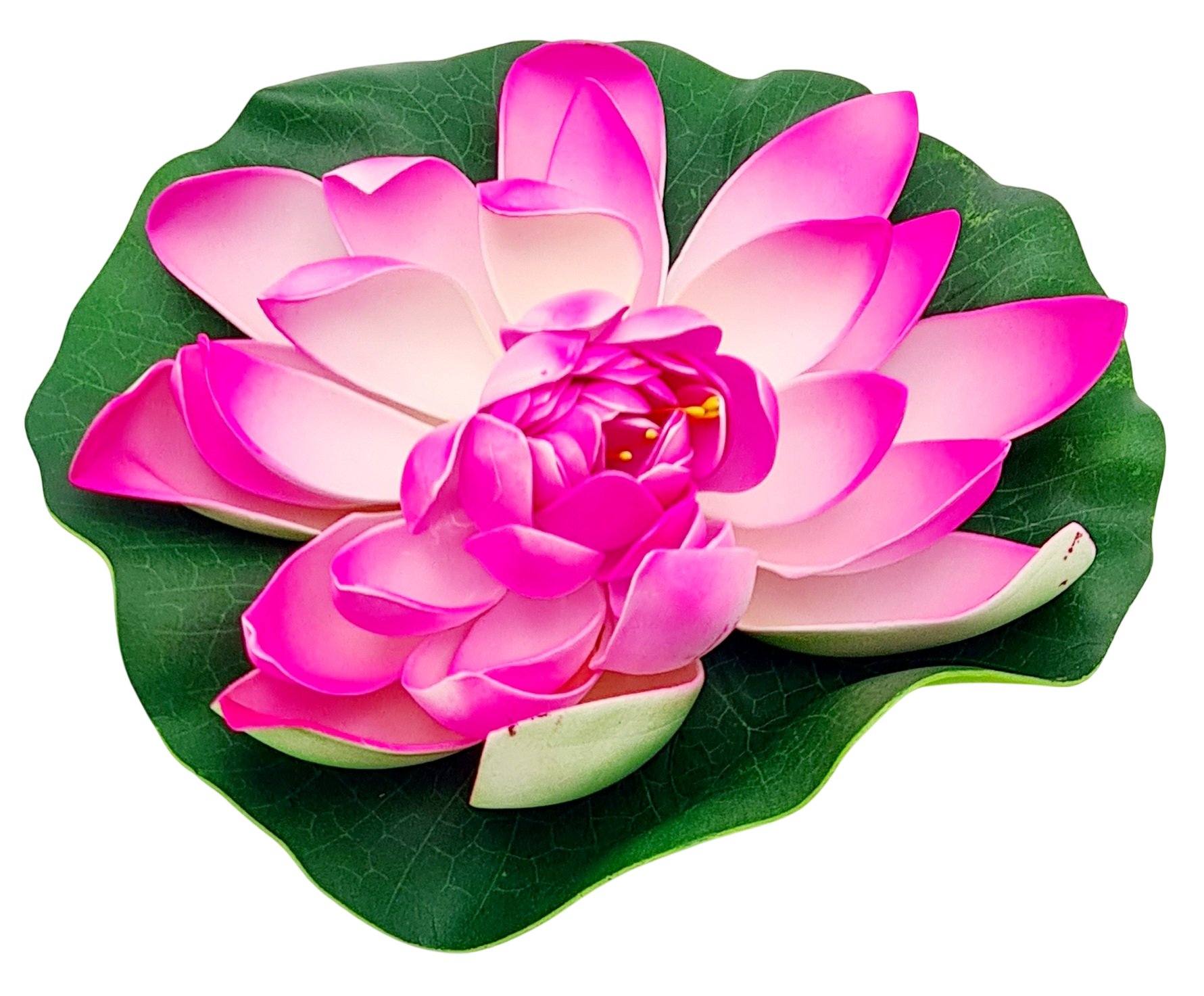 HOBBY Nenuphar Rose 30 cm fleur artificielle flottante de nénuphar pour bassin