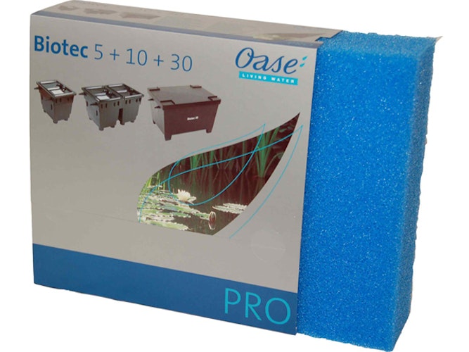OASE Mousse Bleue de rechange 54031 pour filtres pour BioTec 5, 10 et 30