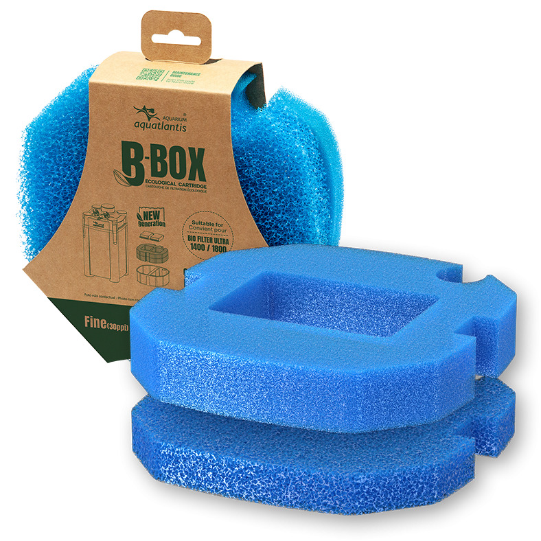 AQUATLANTIS B-Box Coarse Foam + Fine Foam XL lot de mousses pour filtres BioFilter Ultra 730 et 850