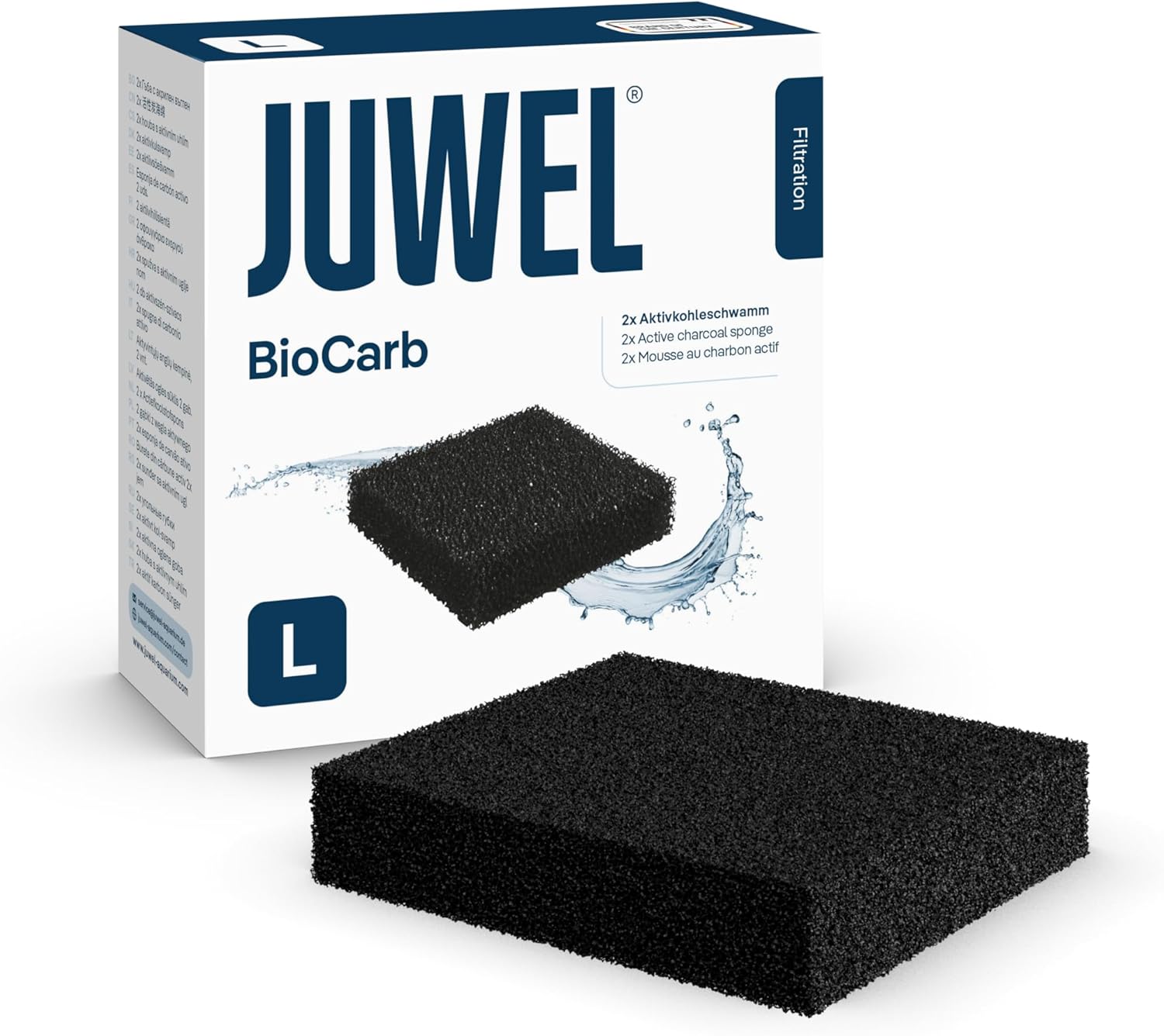 juwel-biocarb-l-2-blocs-de-mousse-au-charbon-actif-pour-filtre-juwel-bioflow-6-0-et-standard-dimensions-12-5-x-12-5-x-2-5-cm