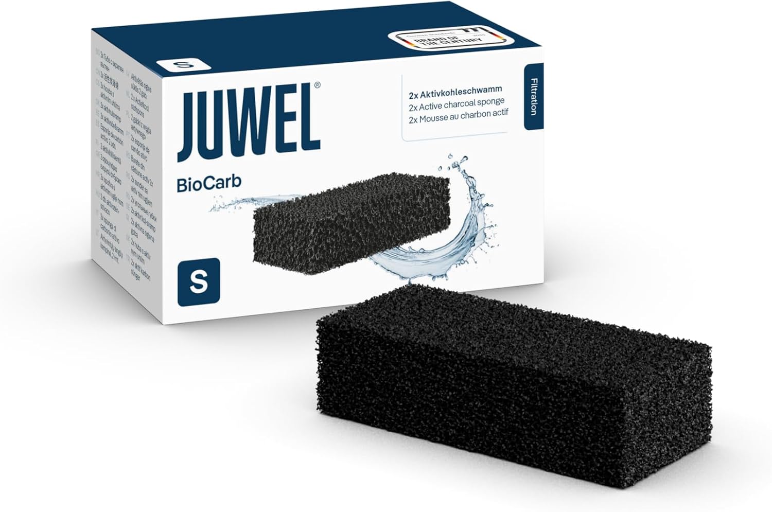 juwel-biocarb-s-2-blocs-de-mousse-au-charbon-actif-pour-filtre-juwel-bioflow-super-compact-super-rekord-60-600-80-800