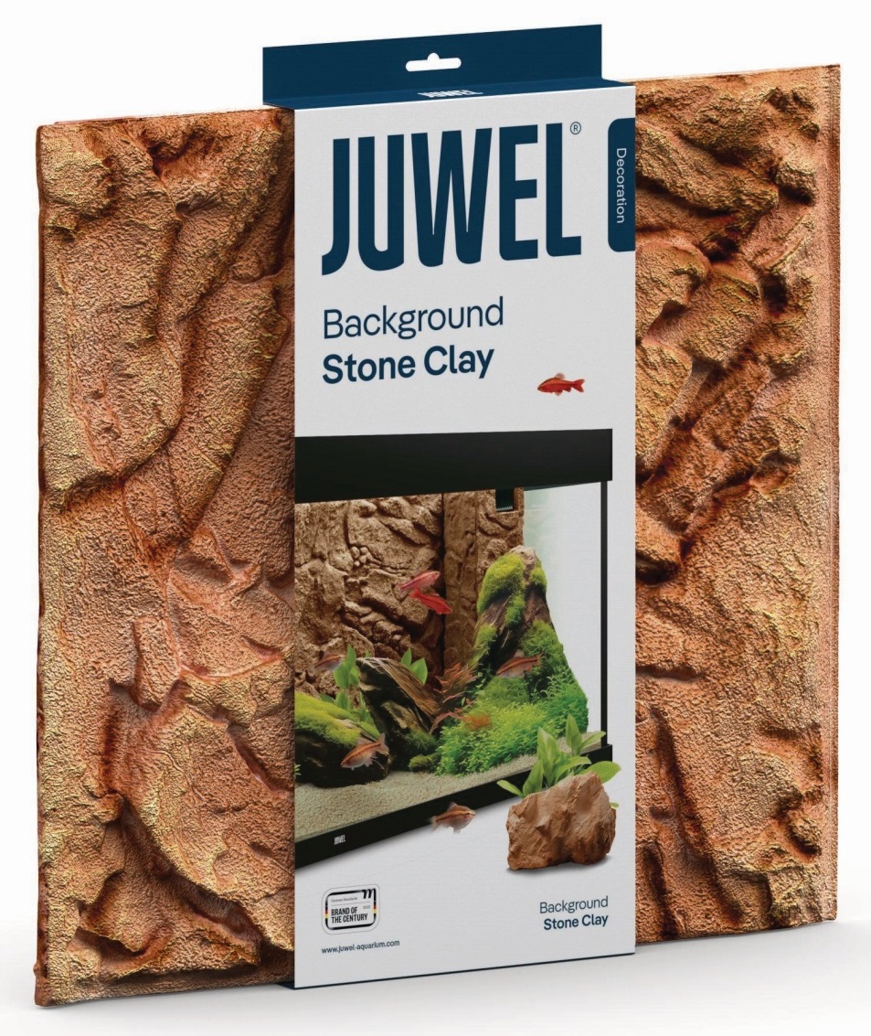JUWEL Stone Clay plaque de fond 3D 60 x 55 cm pour l\'habillage de la vitre arrière de votre aquarium