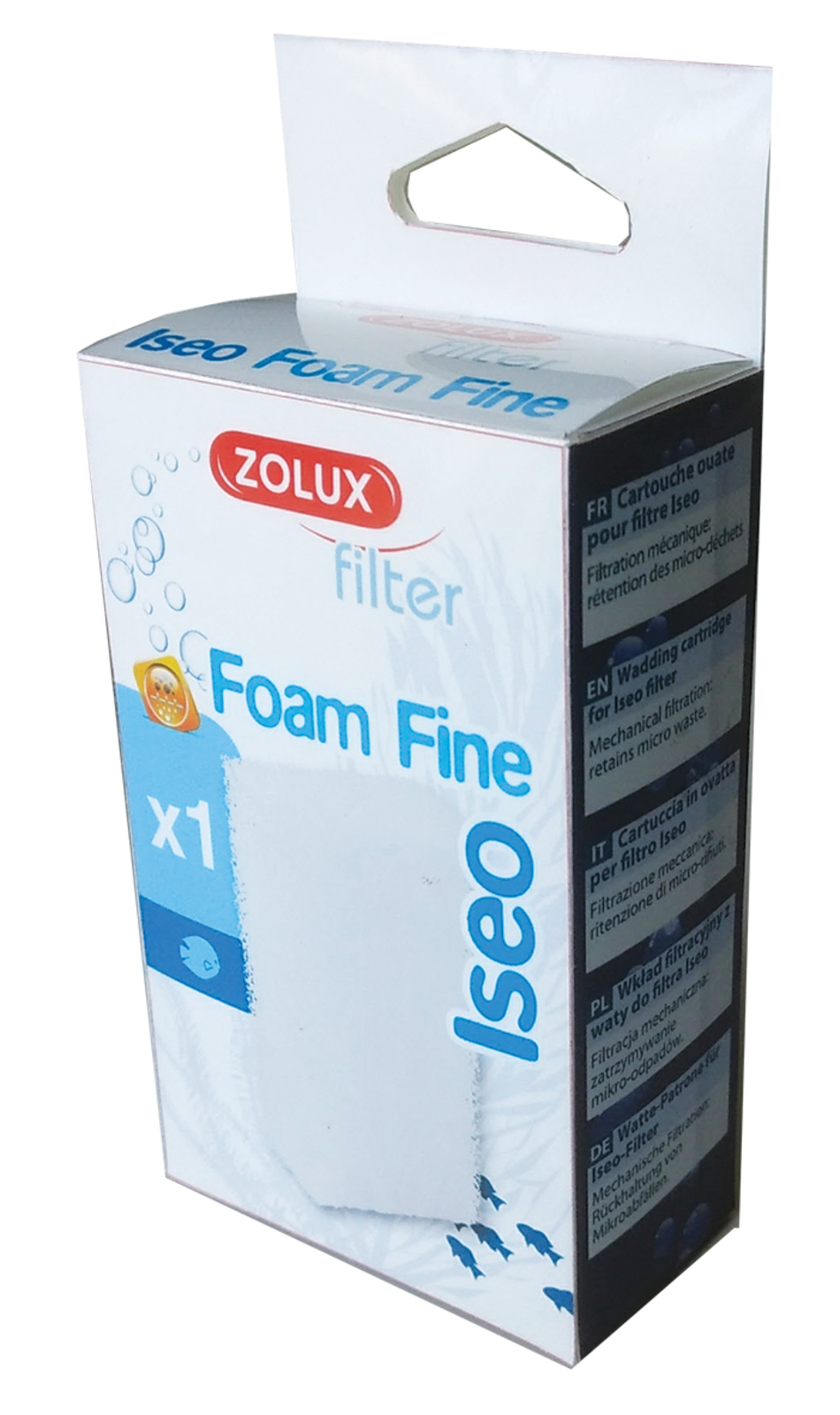 ZOLUX Iseo Foam Fine bloc de mousse à maille fine pour filtre Iseo et Idro